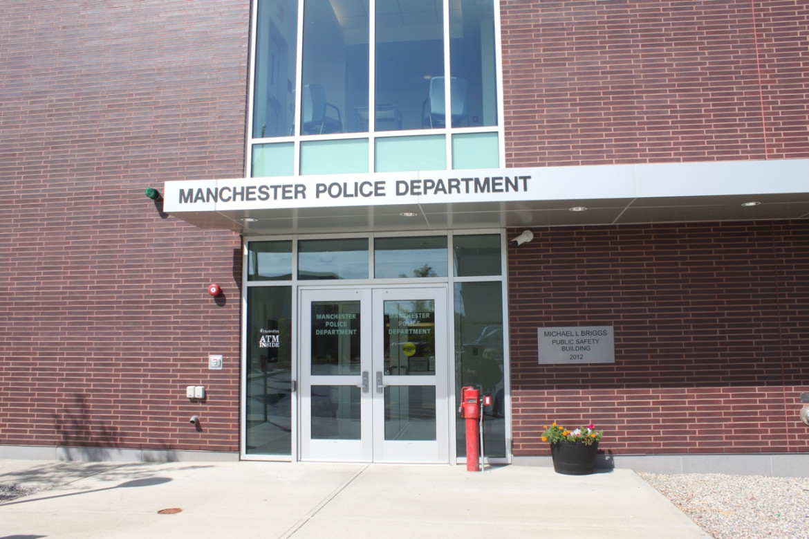 Manchester Police Headquarters on Valley Street.