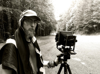 Greg Hindy and his field camera.