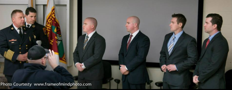 New recruits sworn in March 20, 2015.