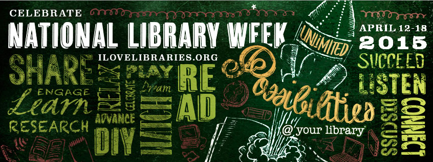 It's National Library Week.