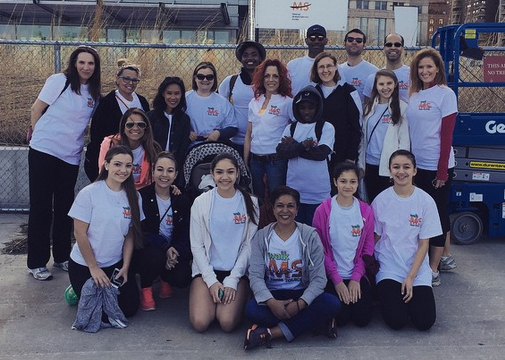 Team Tolson, participating in the 2015 Walk MS in New York City.