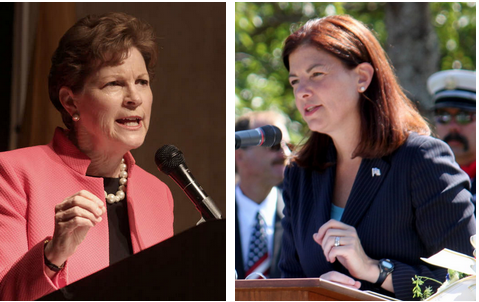 US Sens. Jeanne Shaheen, D-NH, left, and Kelly Ayotte, R-NH, will attend forum May 16.