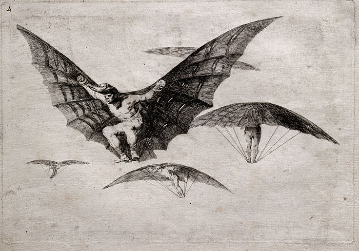 "A Way of Flying" by Francisco de Goya y Lucientes