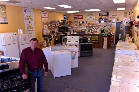 Before you buy your next appliance, check out Glenn's - where sales and service go hand-in-hand.