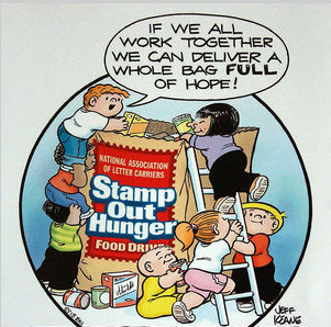 USPS Stamp Out Hunger.