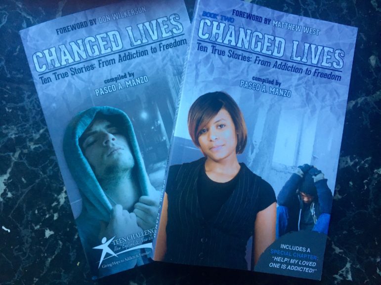 "Changes Lives," two books with the personal stories of Teen Challenge graduates, now available. Proceeds support the work of Teen Challenge New England.