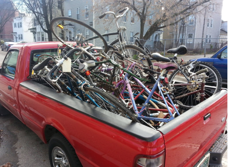 Donations of old bicycles always welcome at QC Bike Collective, 373 Union St.
