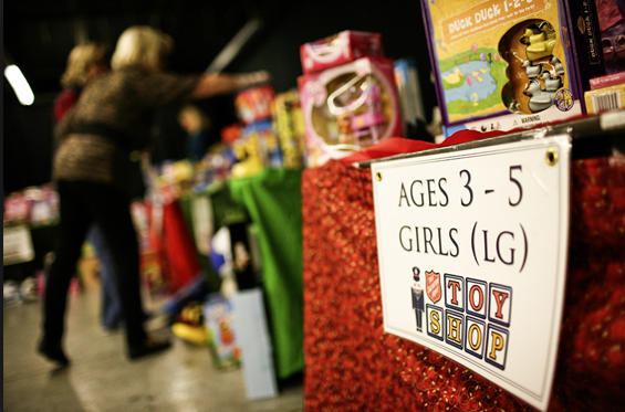 Annual Salvation Army Toy Shop will be held this year on Dec. 21 at the Radisson Hotel.