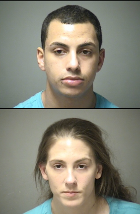 Richard Acker and Stephanie Desimore were arrested Jan. 3 on alleged drug possession charges.