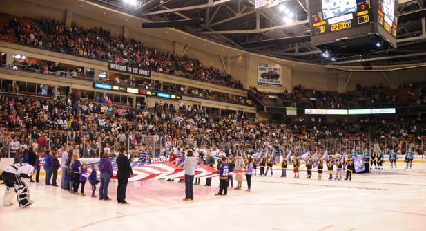 Law Enforcement Night with the Manchester Monarchs on Jan. 23, 2016.
