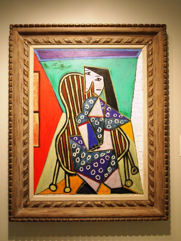 "Woman in a Chair" has been getting thumbs up and down from Currier patrons since 1951.