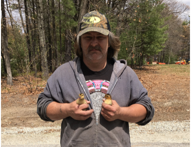Don Wilks took the risk and stopped to save some ducklings from doom on the Everett Turnpike.