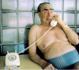 The only thing more wrong than Brezhnev's Doctrine was his Speedo.