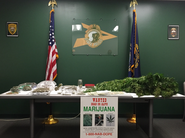 State police discovered a "significant" marijuana operation in Bedford.