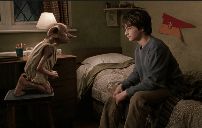 Dobby and Harry Potter: Lessons in grace.