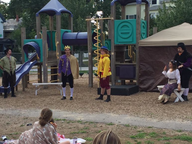 Interactive Three Musketeers, now playing at North End Montessori, Aug. 2.