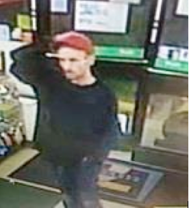 Suspect in 7-Eleven robbery early Wednesday, Sept. 28.