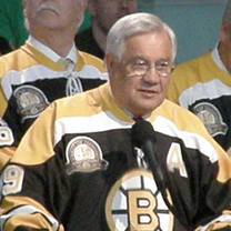 Johnny Bucyk, Boston Bruins 1981 Hall of Famer.