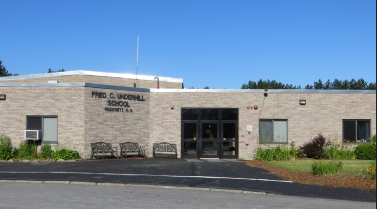 Fred C. Underhill School in Hooksett, NH.