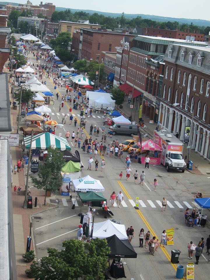 MD 13 aerial view of festival