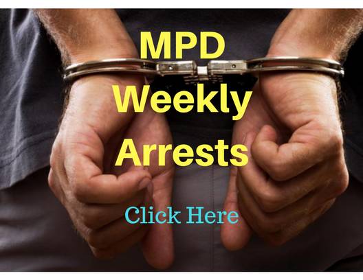 MPD Weekly Arrests