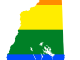2000px LGBT flag map of New Hampshire.svg