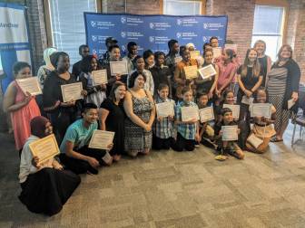Students EXCELL in STEM with UNH Manchester summer program focused on ESOL