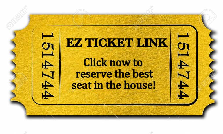 15612752 admit ticket on a solid white background