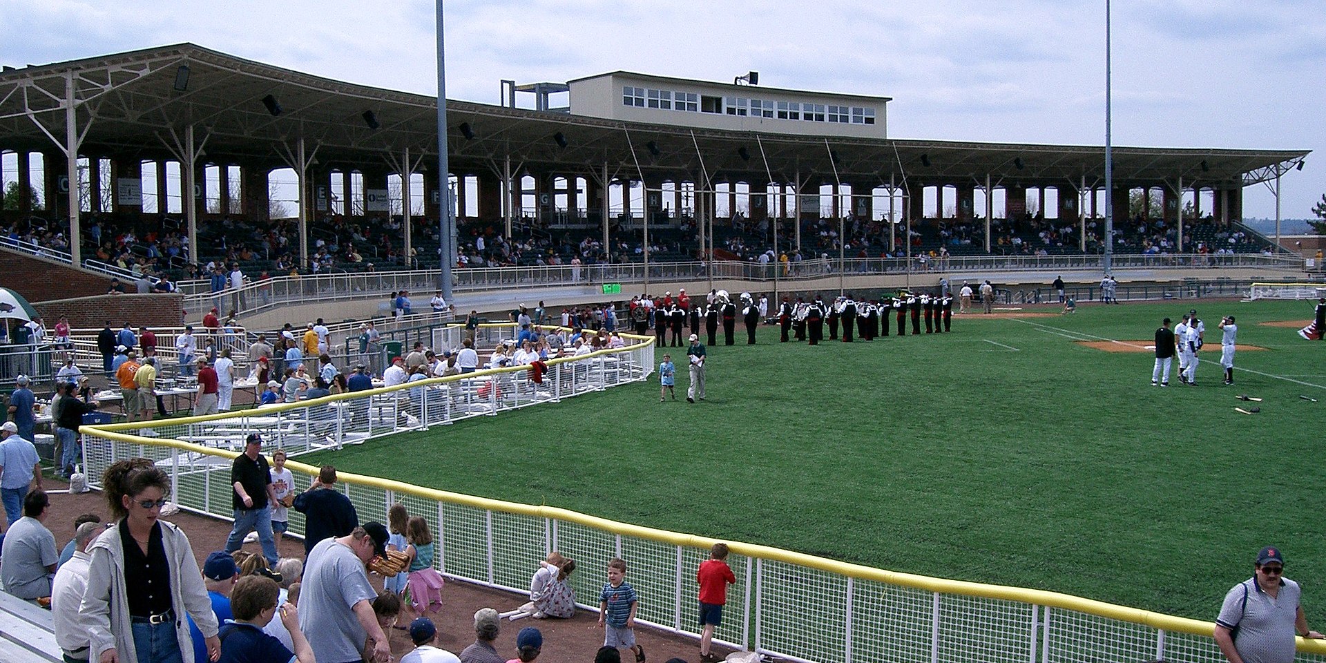 1920px Gill Stadium grandstand 2004