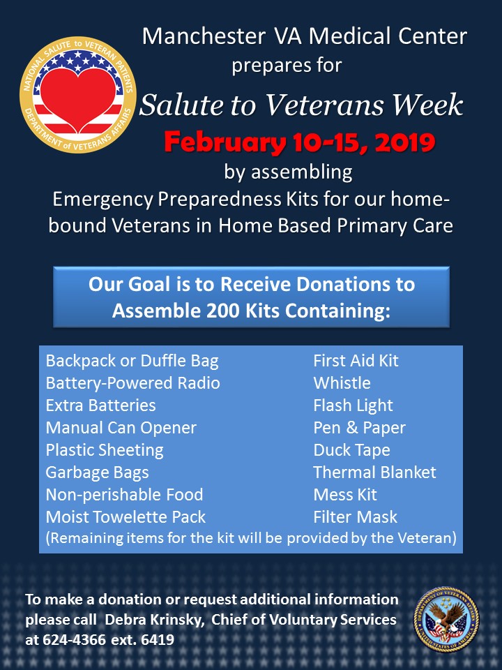 Salute Disaster Assistance For Veterans 2019