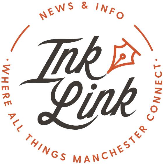 InkLink round logo white