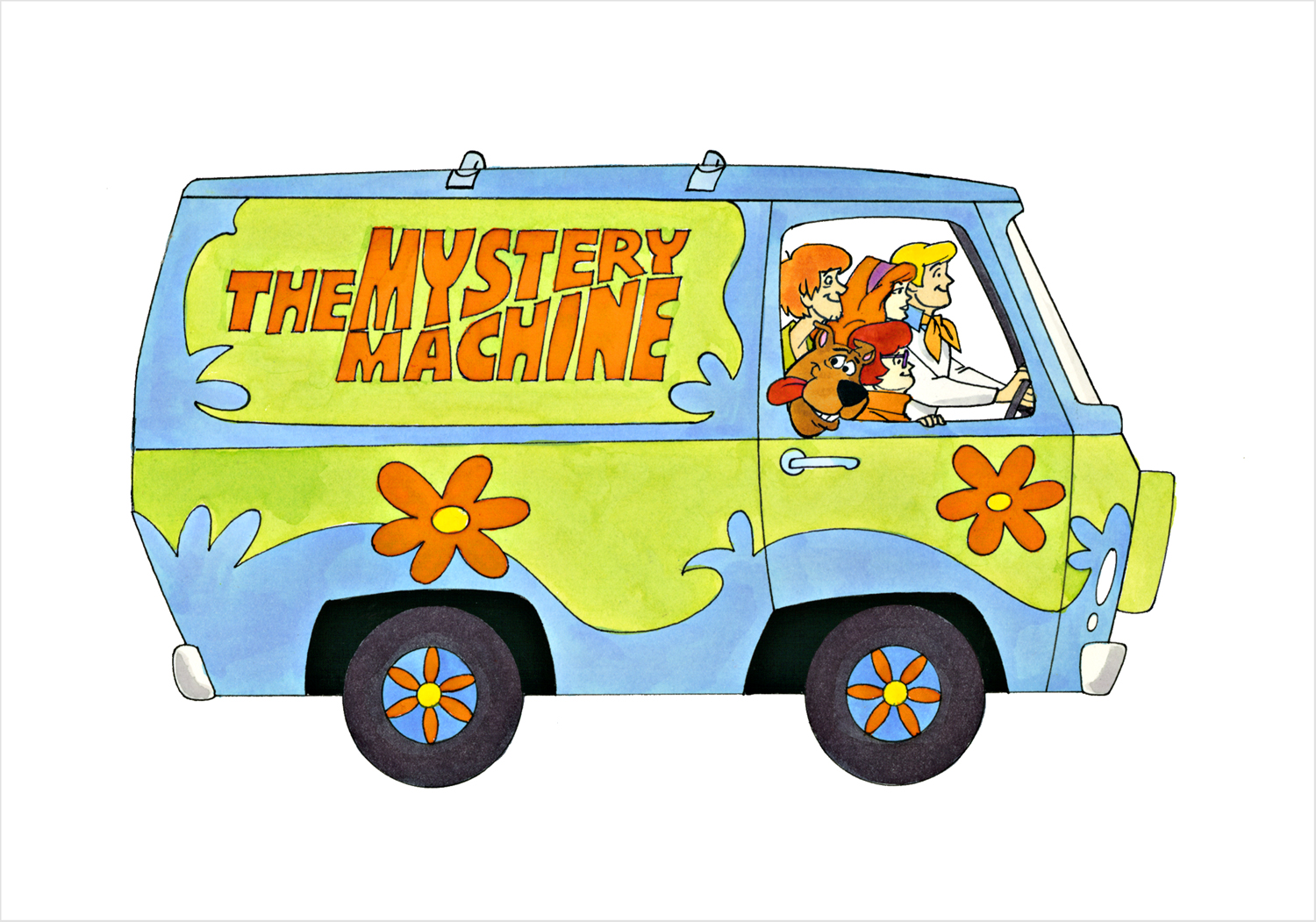 Mystery Machine Ron Campbell