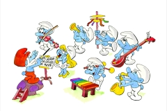 thumbs Smurf Orchestra Ron Campbell