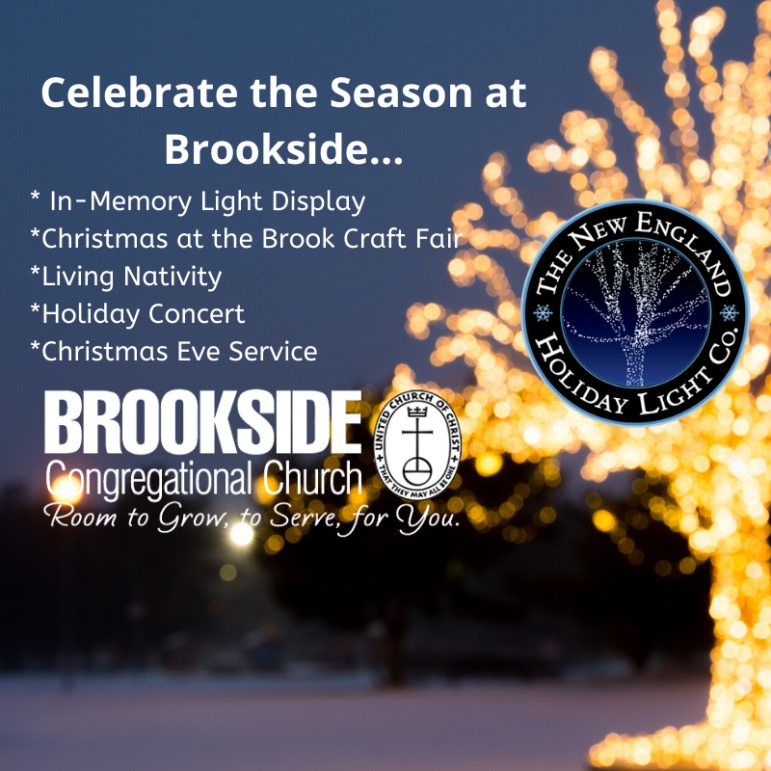 Light up Christmas with Brookside Church ‘InMemory’ outdoor display