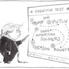 cartoon trump cognitive test 1