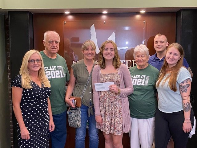 NHAB 2021 Scholarship Recipient and Family