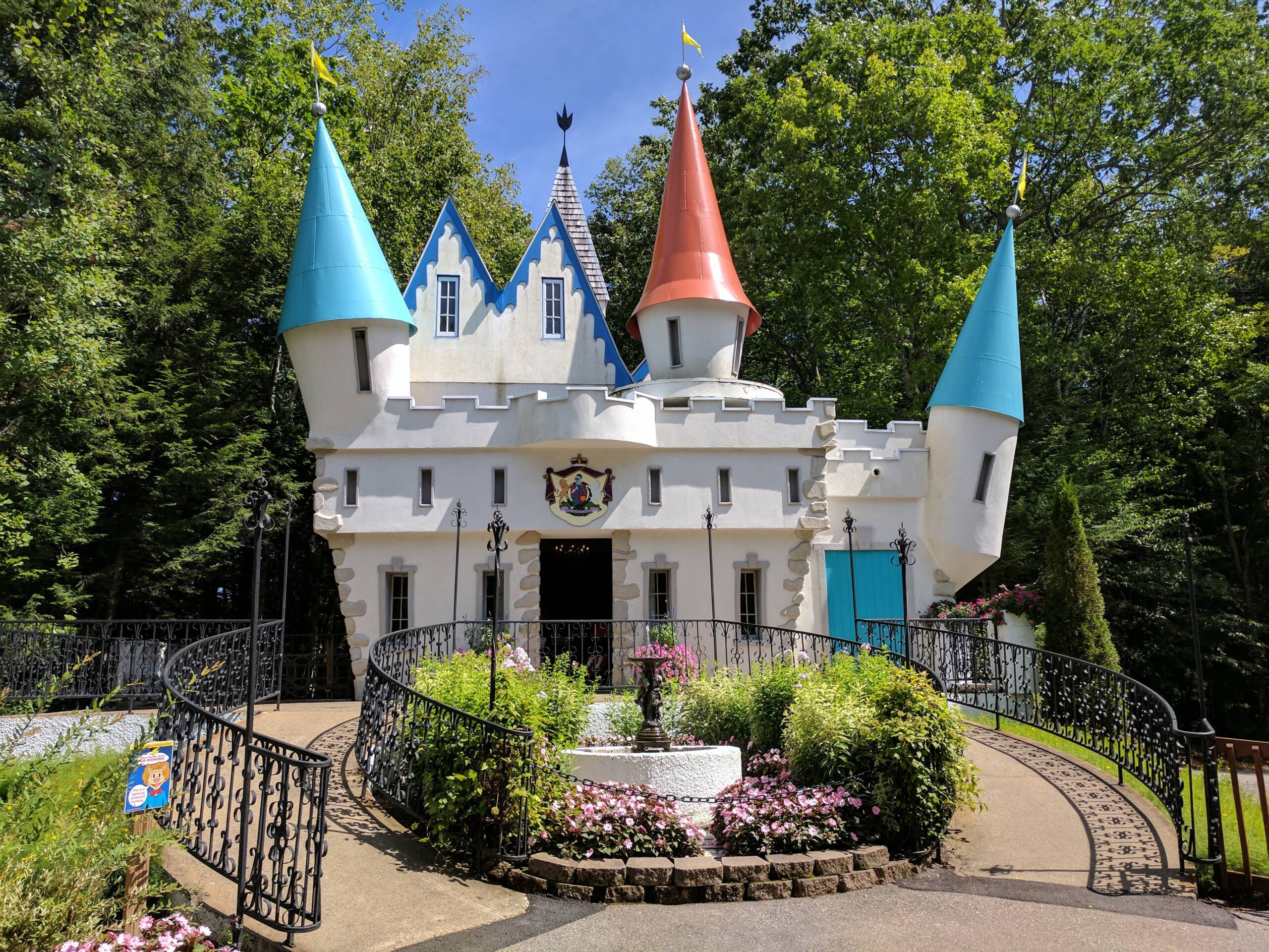 Cinderellas Castle Story Land theme park in Glen NH scaled