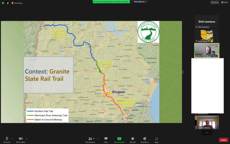 eNHRTC 1 granite state RT map