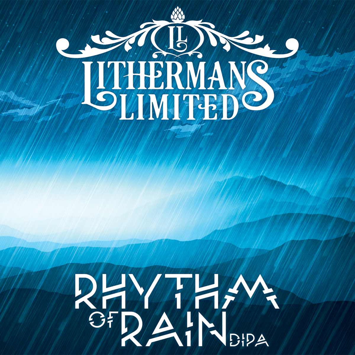 lithermans limited brewery nh craft beer label untappd rhythm rain dipa