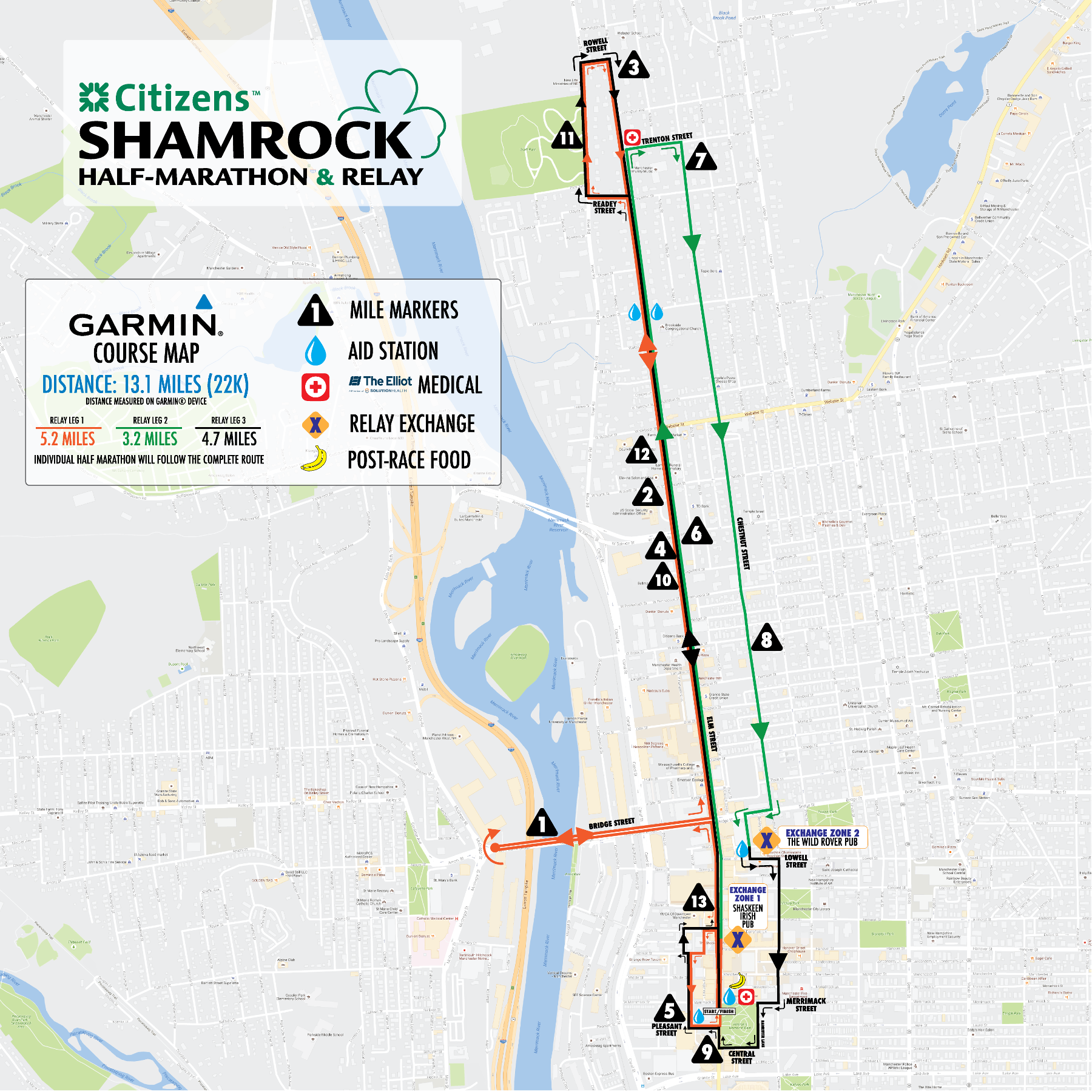 Map ShamrockHalf 2022 1