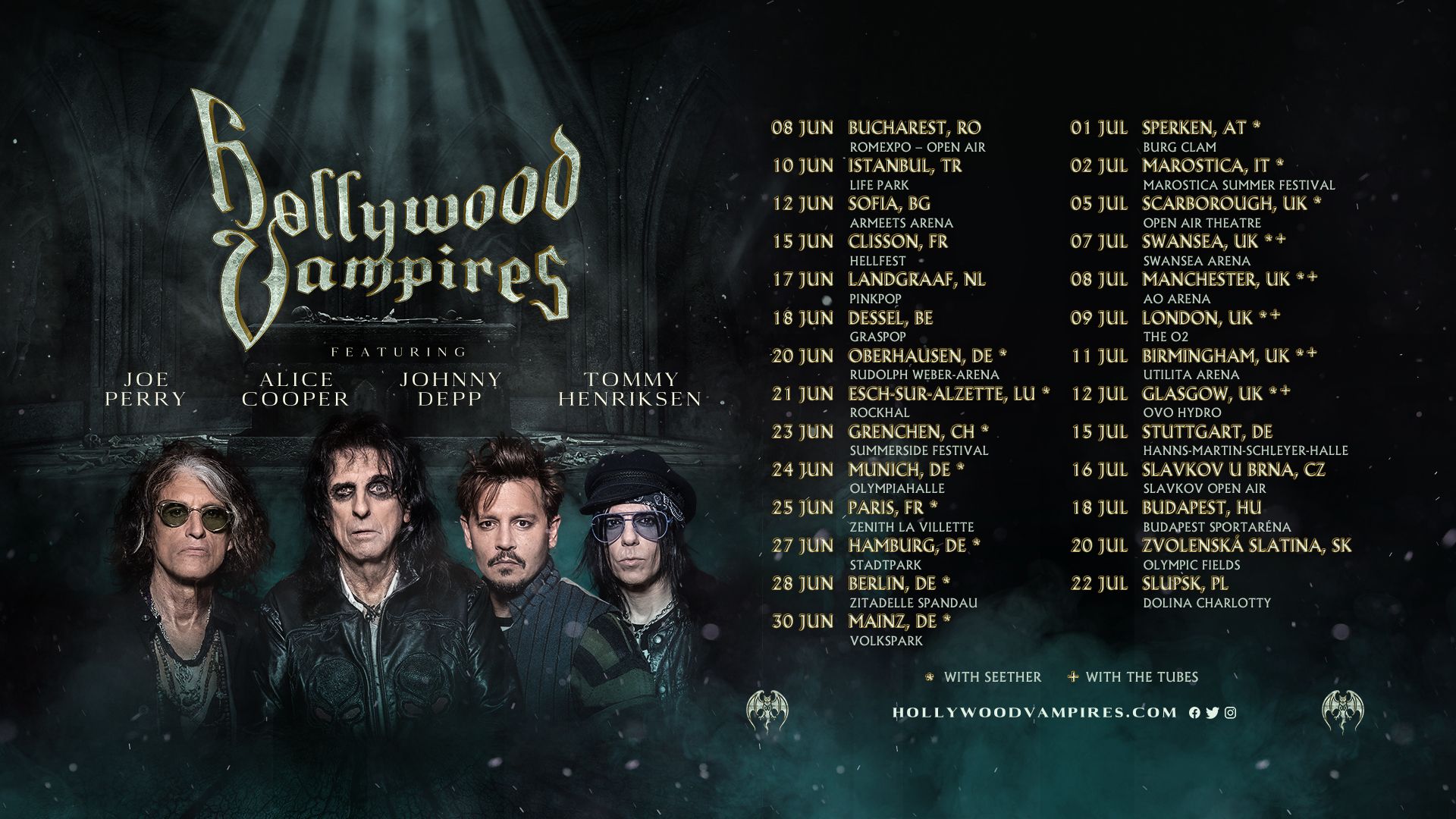 hollywood vampires tour 2023 manchester