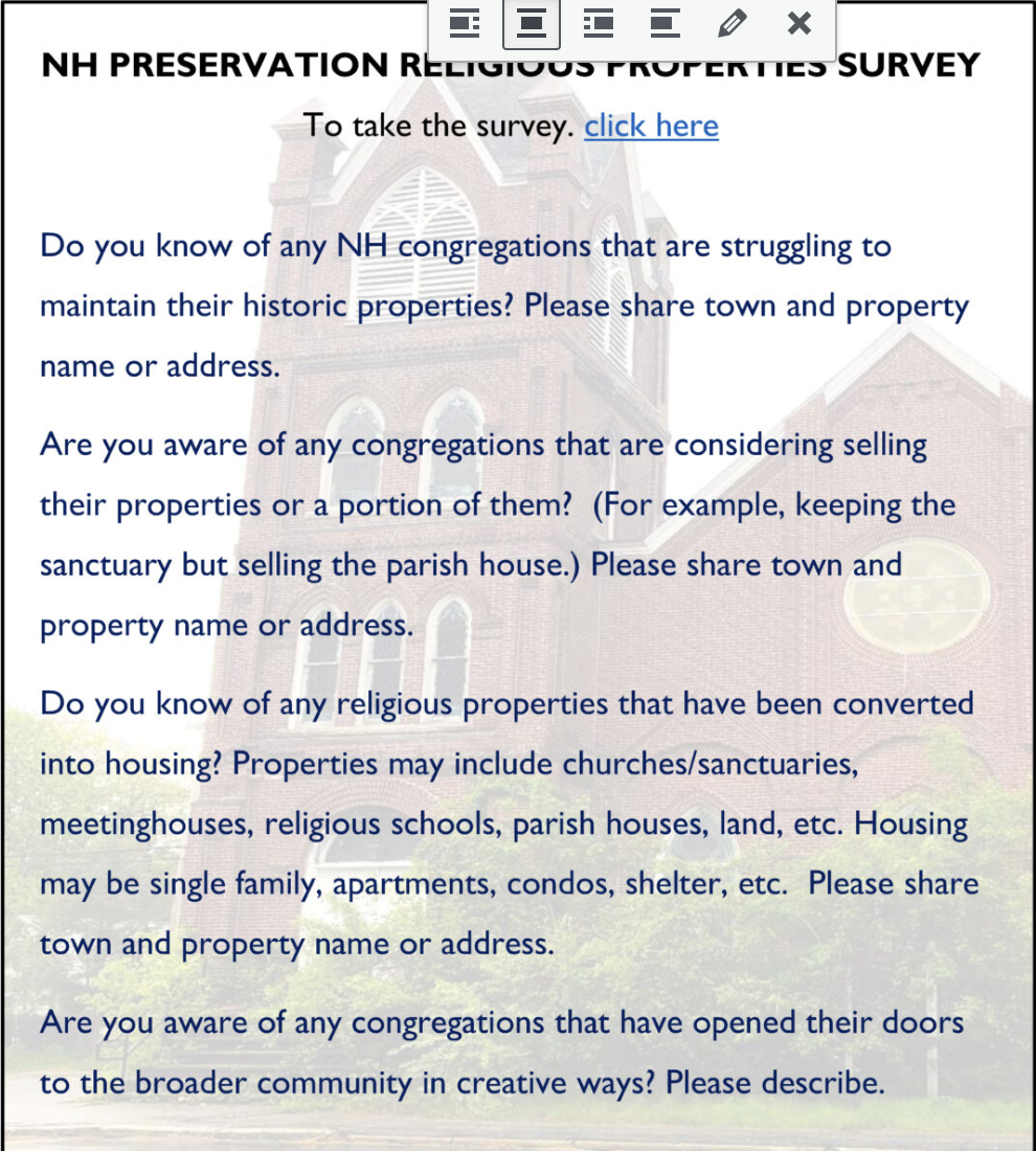 NH Preservation Survey