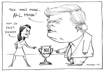 Primarily NH: ‘Haley v. Trump – to the victor go the spoils’