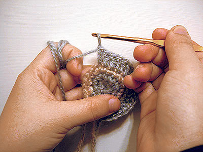 Crochet round